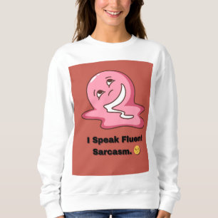 Camiseta 💣 Forte do Jogo Sarcasm   Sweatshirt Witty Mood