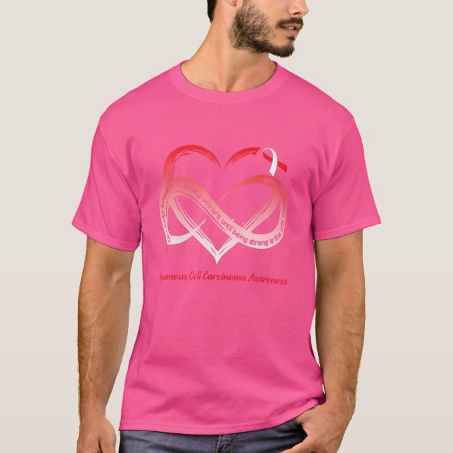 Camiseta Forte É O Único Carcinoma Celular Escolhido (Frente)