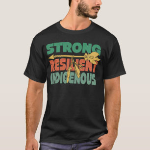 Camiseta Forte empoderamento tribal resistente a Indígenas