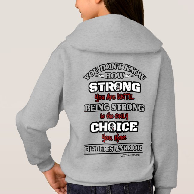 Camiseta Forte/Escolha 2...Diabetes (Verso)