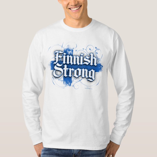 Camiseta Forte finlandês (Finlandia) (Frente)