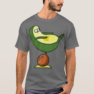 Camiseta Forte Núcleo Avocado Acro Yoga