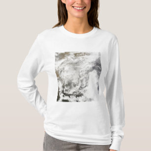 Camiseta Forte queda de neve na China