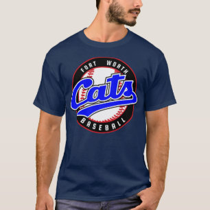 Camiseta Forte Retro Valente Gatos Baseball TShirt 1