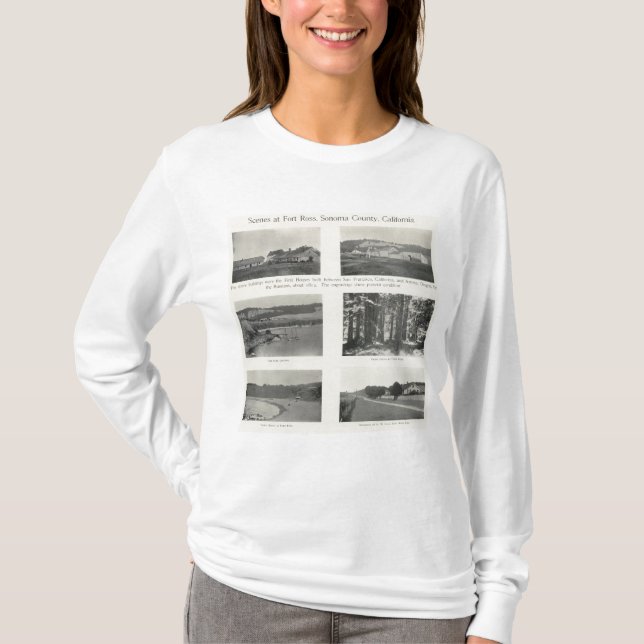 Camiseta Forte Ross, Califórnia (Frente)