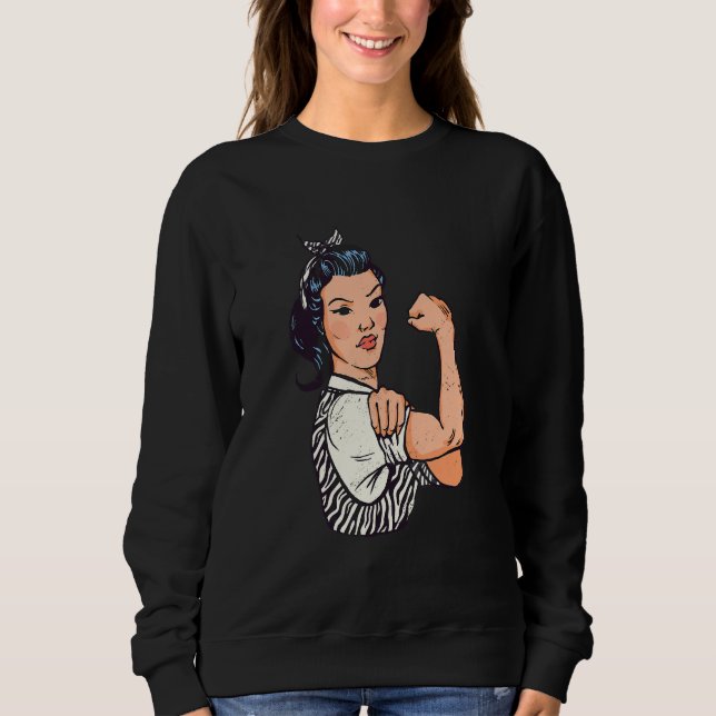 Camiseta Forte Roupa de Zebra Feminina (Frente)