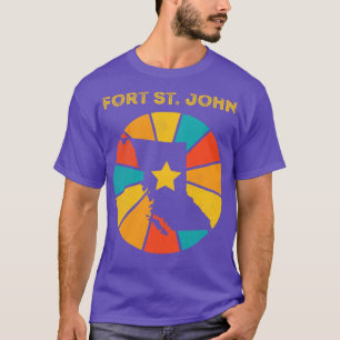 Camiseta Forte Rua John British Columbia Canada Vintage