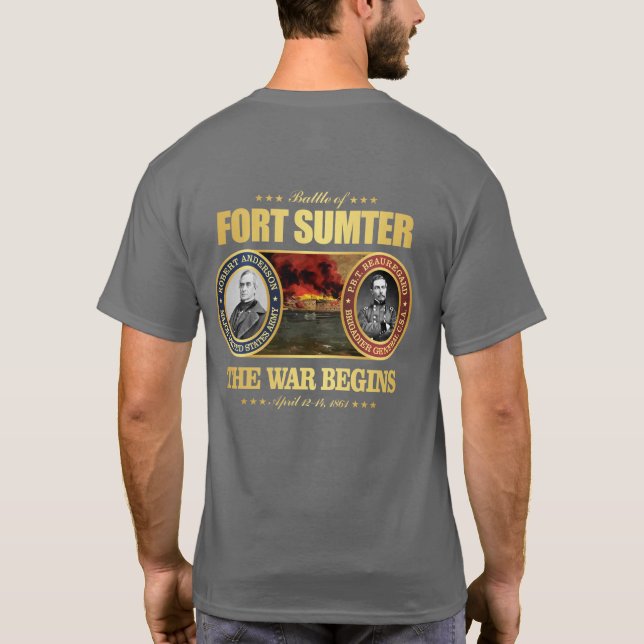 Camiseta Forte Sumter (FHS) (Verso)