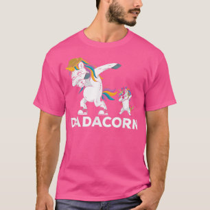 Camiseta Forte Unicórnio Pai Dadacorn