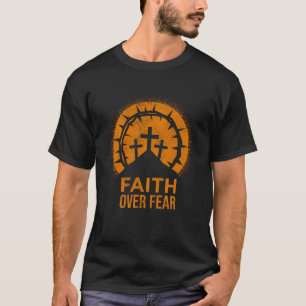 Camiseta Fortes Fés Sobre Medos Que Superam Medos Com Deus