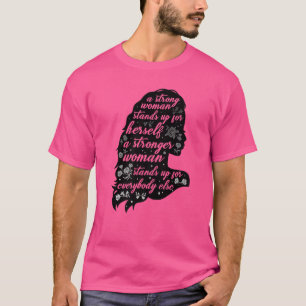 Camiseta Fortes Mulheres Direitos Que Empoderam O Feminismo