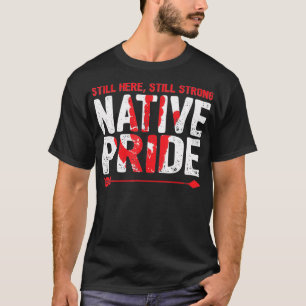 Camiseta Fortes Pessoas de Indígenas do Orgulho Americano N