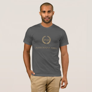 Camiseta Fortis Fortuna Adiuvat - A Fortuna Favorece Os Cor