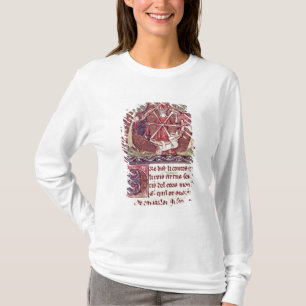 Camiseta Fortuna cega da deusa com rei Arthur