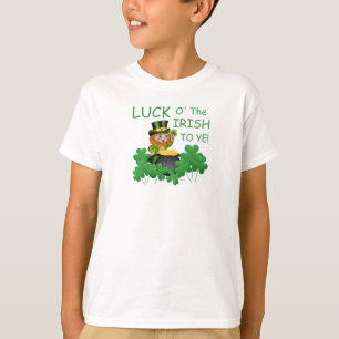 Camiseta Fortuna e Sorte para Você deste Leprechaun!