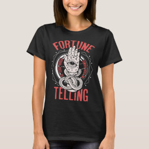 Camiseta Fortune Contando Para A Palmica Seu Destino Em Seu