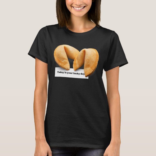 Camiseta Fortune Cookie Dizendo Takeout da Comida chinesa 0 (Frente)