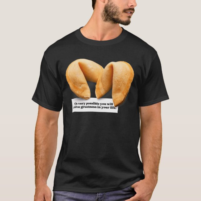 Camiseta Fortune Cookie dizendo tomada de Comida chinesa 00 (Frente)