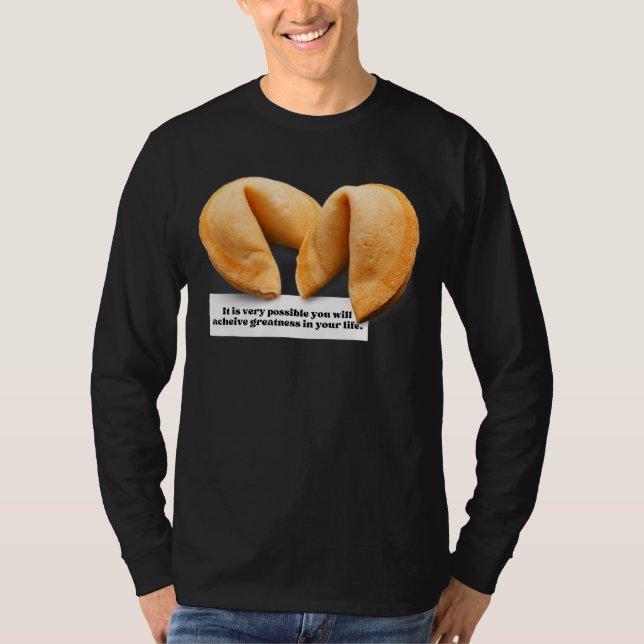 Camiseta Fortune Cookie dizendo tomada de Comida chinesa 00 (Frente)