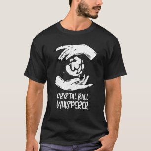 Camiseta Fortune Teller Mão Cristal Cristal Psíquico Mystic