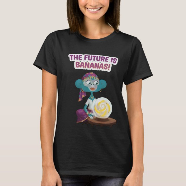 Camiseta Fortune teller monkey (Frente)