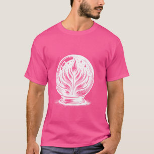 Camiseta Fortune Teller Psychic Readere Tarot Crystal Ball