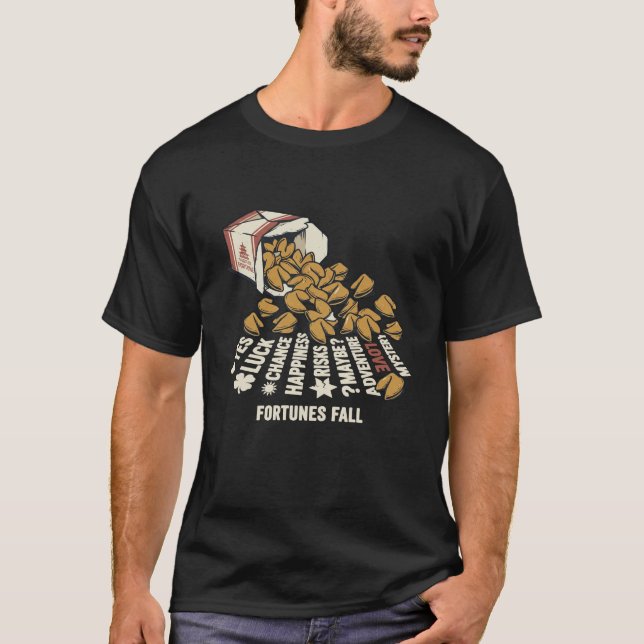 Camiseta Fortunes Fall Fortune Cookies (Frente)