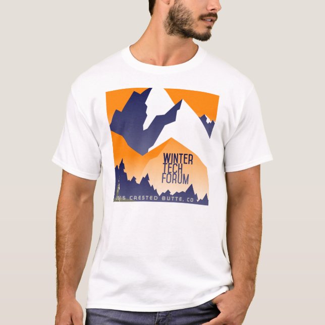 Camiseta Fórum da tecnologia do inverno (Frente)