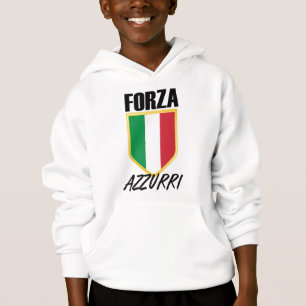 Camiseta Forza Azzurri Itália Flag Soccer