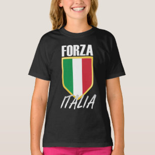 Camiseta Forza Italia Flag Soccer