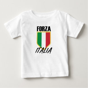 Camiseta Forza Itália Flag Soccer