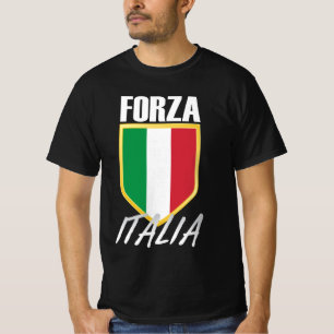Camiseta Forza Italia Flag Soccer