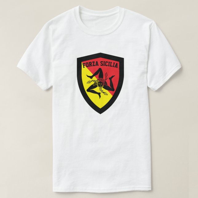 Camiseta Forza Sicilia (Frente do Design)