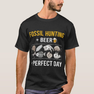Camiseta Fósseis Caça Fósseis Paleontólogo Paleontólogo