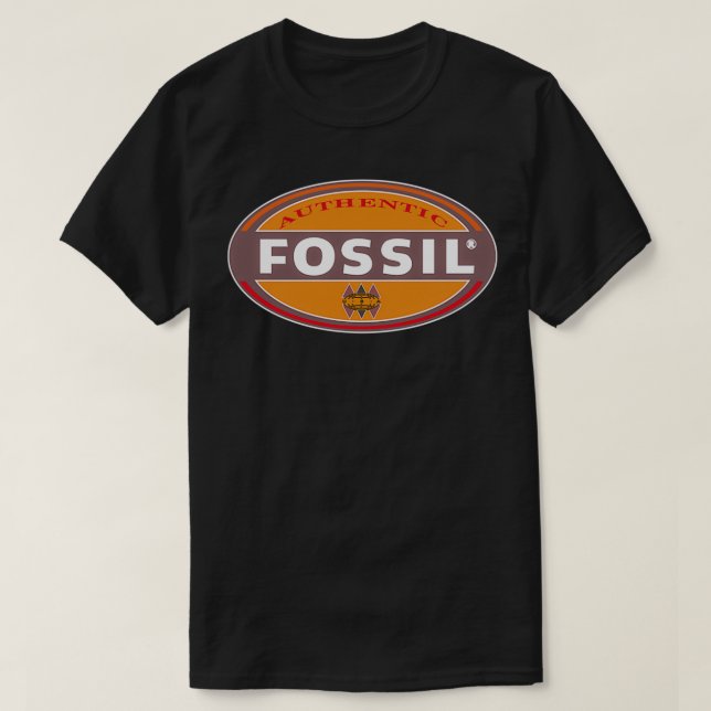Camiseta Fóssil Autêntico (Frente do Design)