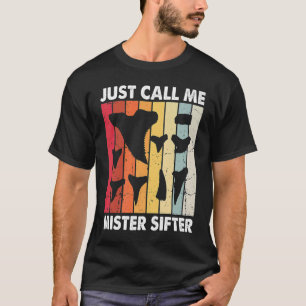 Camiseta Fóssil Caça de Dentes para Coletor de Dentes Fósse