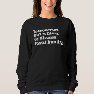 Camiseta Fóssil Engraçado Caça Homens Mulheres Ou Crianças