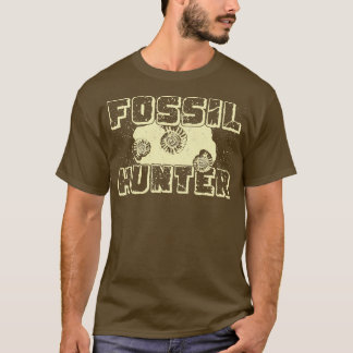 Camiseta Fóssil Hunter Paleontologista Paleontólogo Present