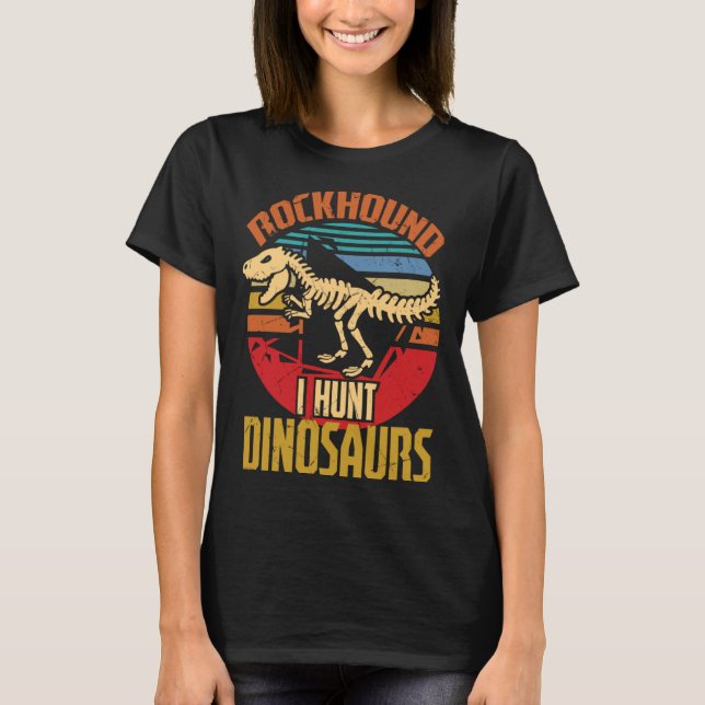 Camiseta Fossil Hunting Dinosaurs Archeology Archeologists (Frente)