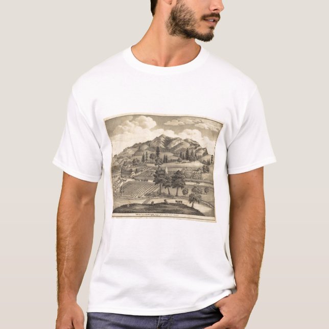 Camiseta Fossville Res de Clark Foss, vale dos cavaleiros (Frente)