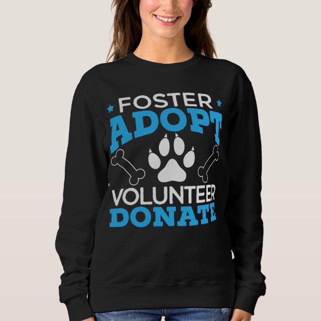 Camiseta Foster Adopt Volunteer Donate Animal Rights Animal (Frente)