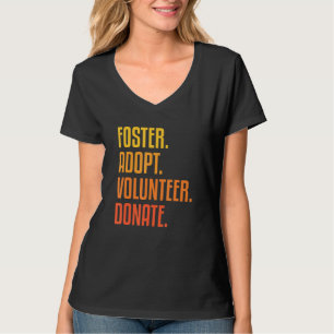 Camiseta Foster Adotar Voluntário Doar Cão-Ru