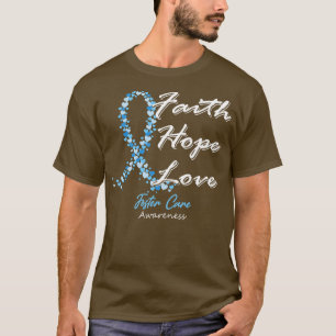 Camiseta Foster Care Sensibilização Fé Esperança Amor Nesta