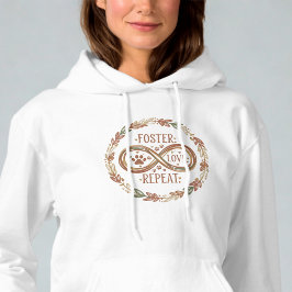 Camiseta Foster Love Repete Infinity Paw Hoodie