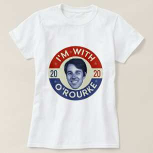 Camiseta Foto 2020 do presidente Democrata de Beto O'Rourke