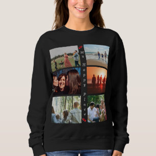Camiseta Foto 6 personalizável da minha família feliz