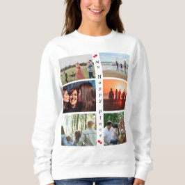 Camiseta Foto 6 personalizável da minha família feliz