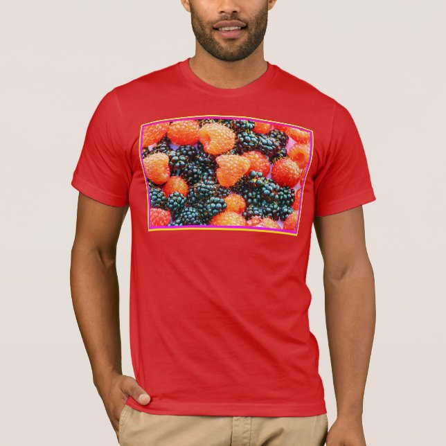 Camiseta Foto "A Mistura de Berries". Compre agora (Frente)