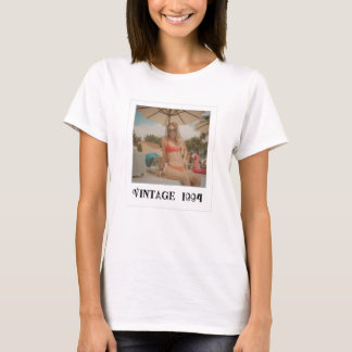 Camiseta Foto Antiga & Ano de Aniversário Nostálgico