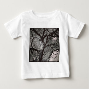 Camiseta Foto ao quadrado - Árvore de Magnolia no início da